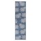 World Rug Gallery Contemporary Palm Leaves Textured Flat Weave Indoor/Outdoor Runner Rug 2'x7' Blue 111BLUE2X7 - alternate 8
